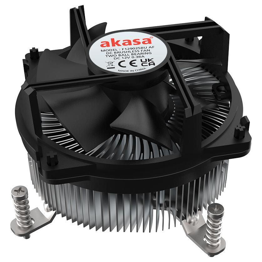 Akasa Ak cc6608bp01 Low Profile Cpu kühler Sockel Lga 1700 63 2 Mm