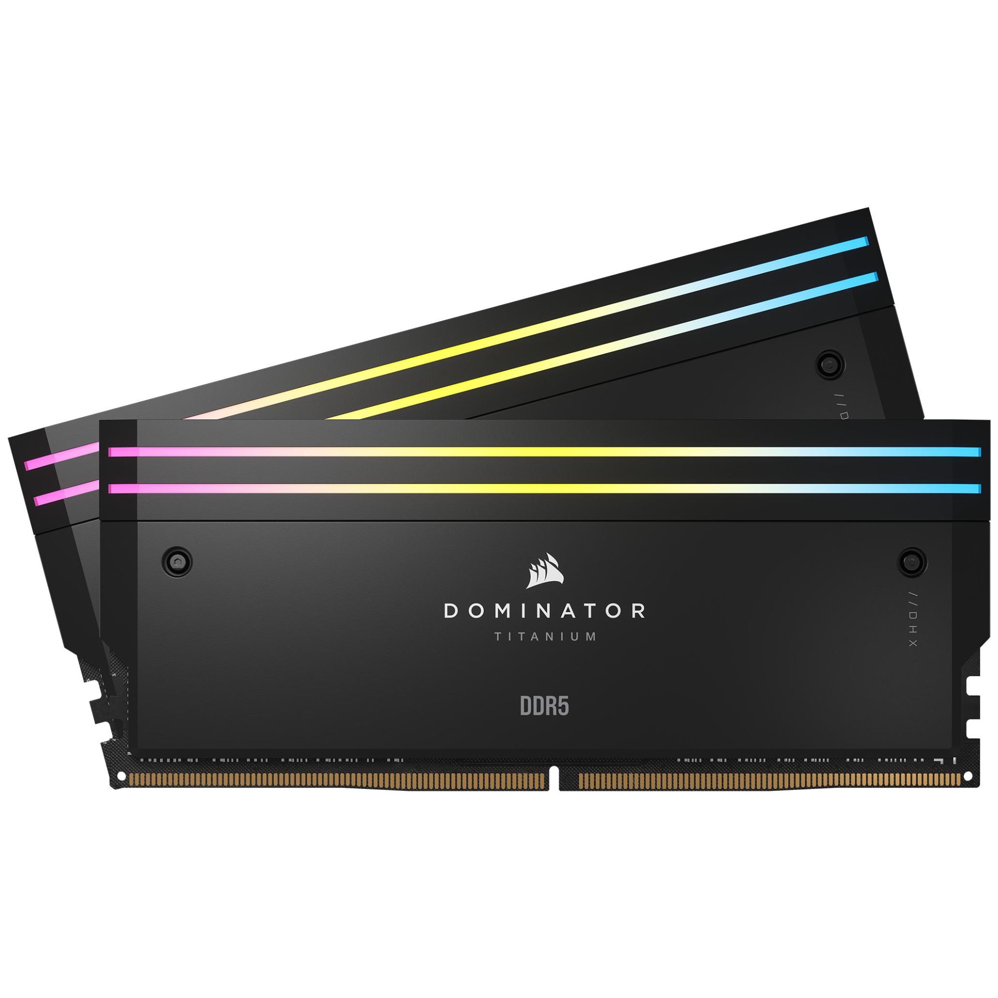 Corsair Dominator DDR5 RGB 96 Go 2 x 48 Go 6400 MHz CL32 - vue 5