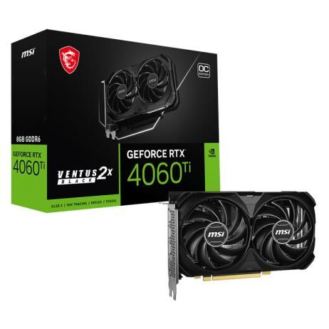 MSI GeForce RTX 4060 Ti VENTUS 2X E1 8G OC - vue 4