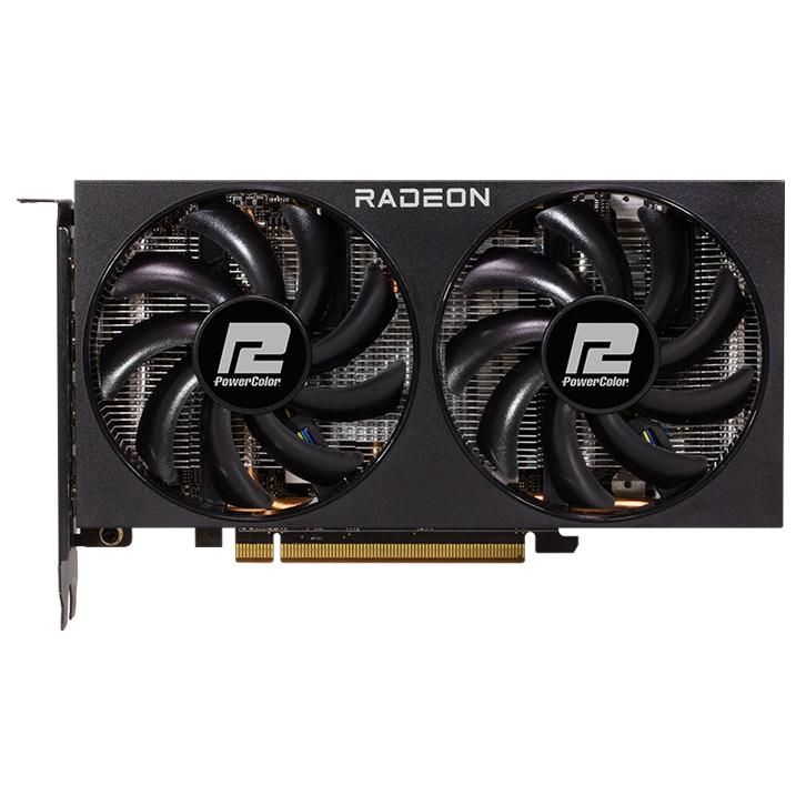 PowerColor RX 7600 8G F AMD Radeon RX 7600 8 Go GDDR6 Neuf - vue 4