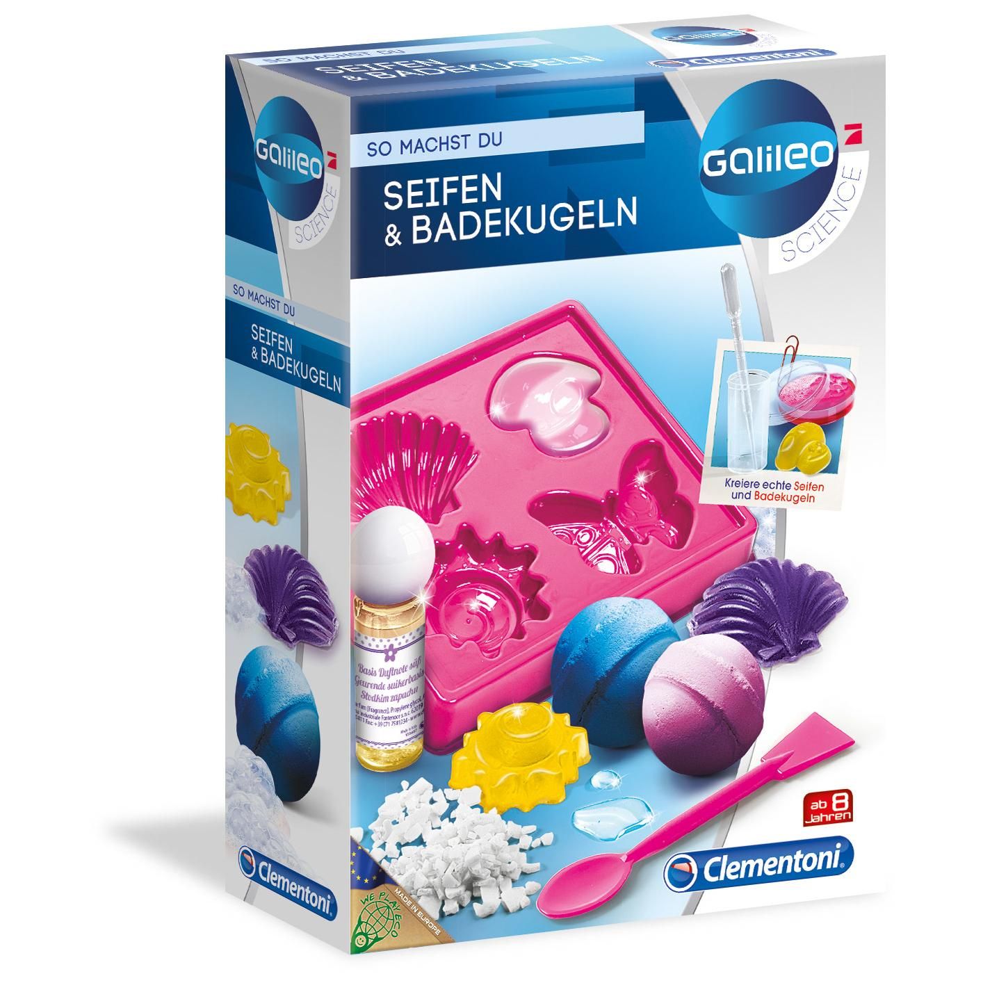 Clementoni 59013.1 Ensemble Expérimental Galileo Soaps and Bath Balls - vue 5
