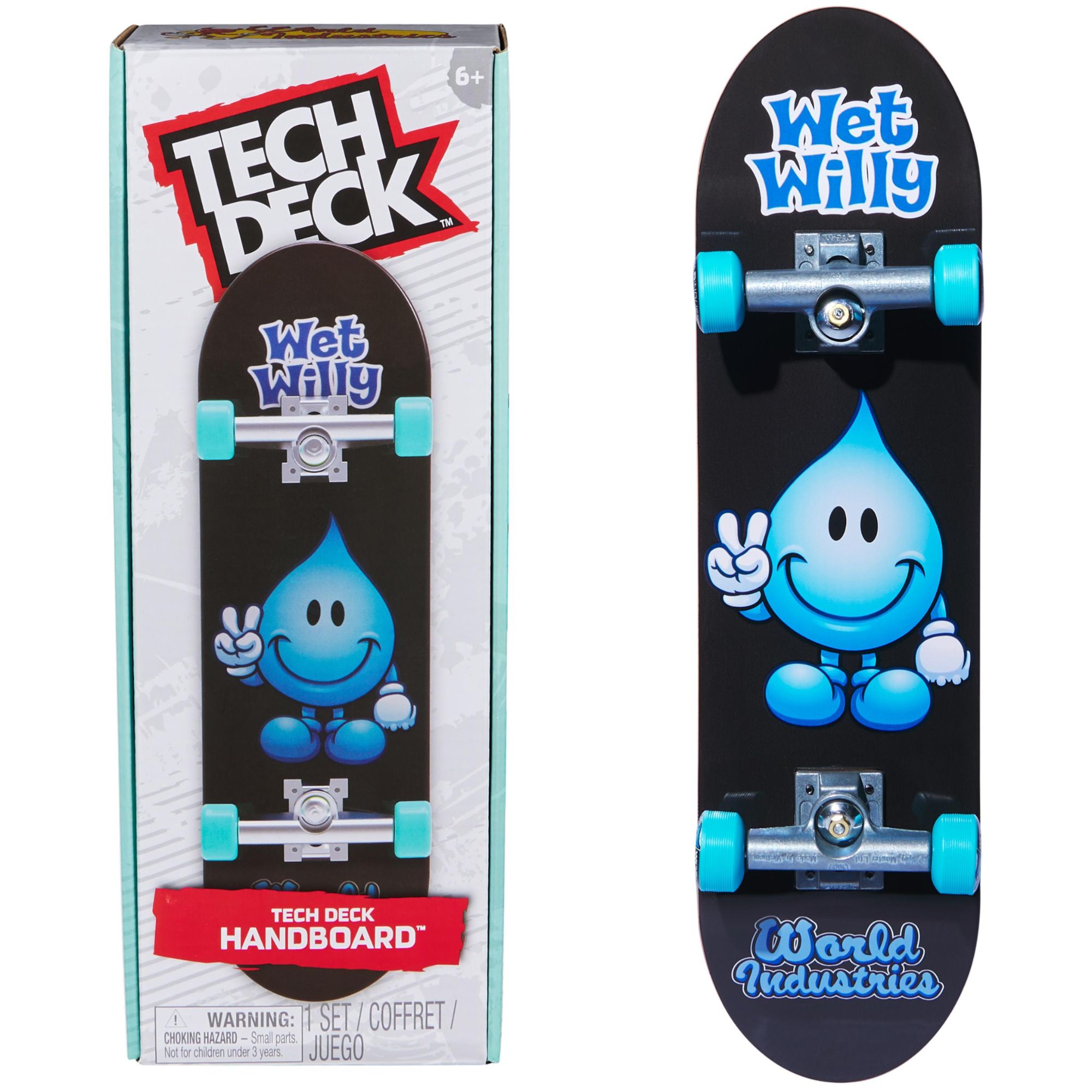 Tech Deck World Industries Handboard Mini Skateboards Authentiques Jouets Pour Garçons Et Filles À Partir De Utilisation Manuelle Uniquement