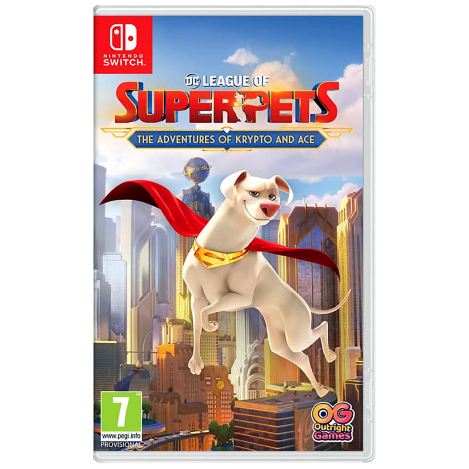 Outright Games DC League of Super-Pets: Adventures of Krypto and Ace Standard Multilingue Nintendo Switch