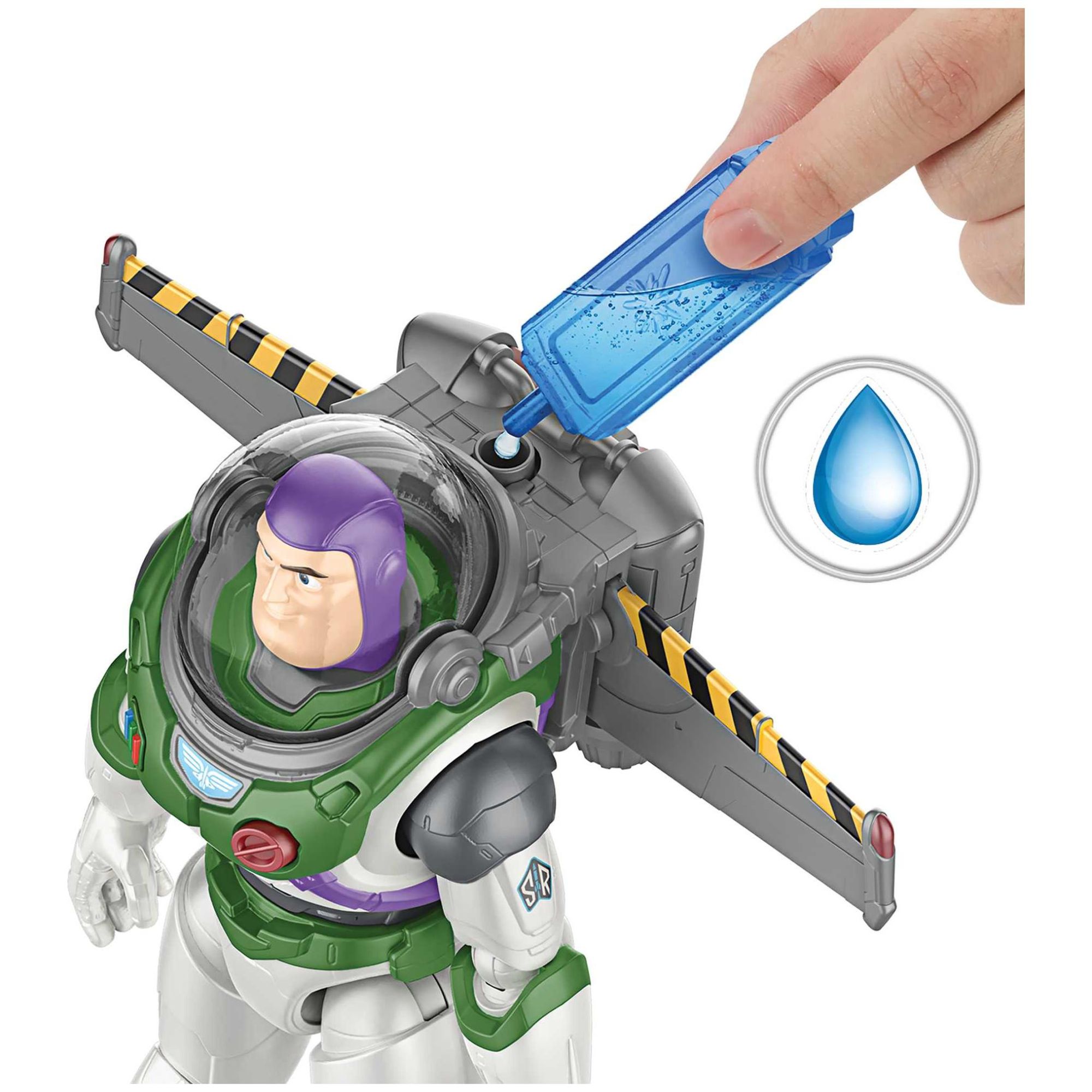 Lightyear Disney · Pixar ¿ Buzz l'Éclair ¿ Figurine Buzz l'Éclair et son Jet Pack