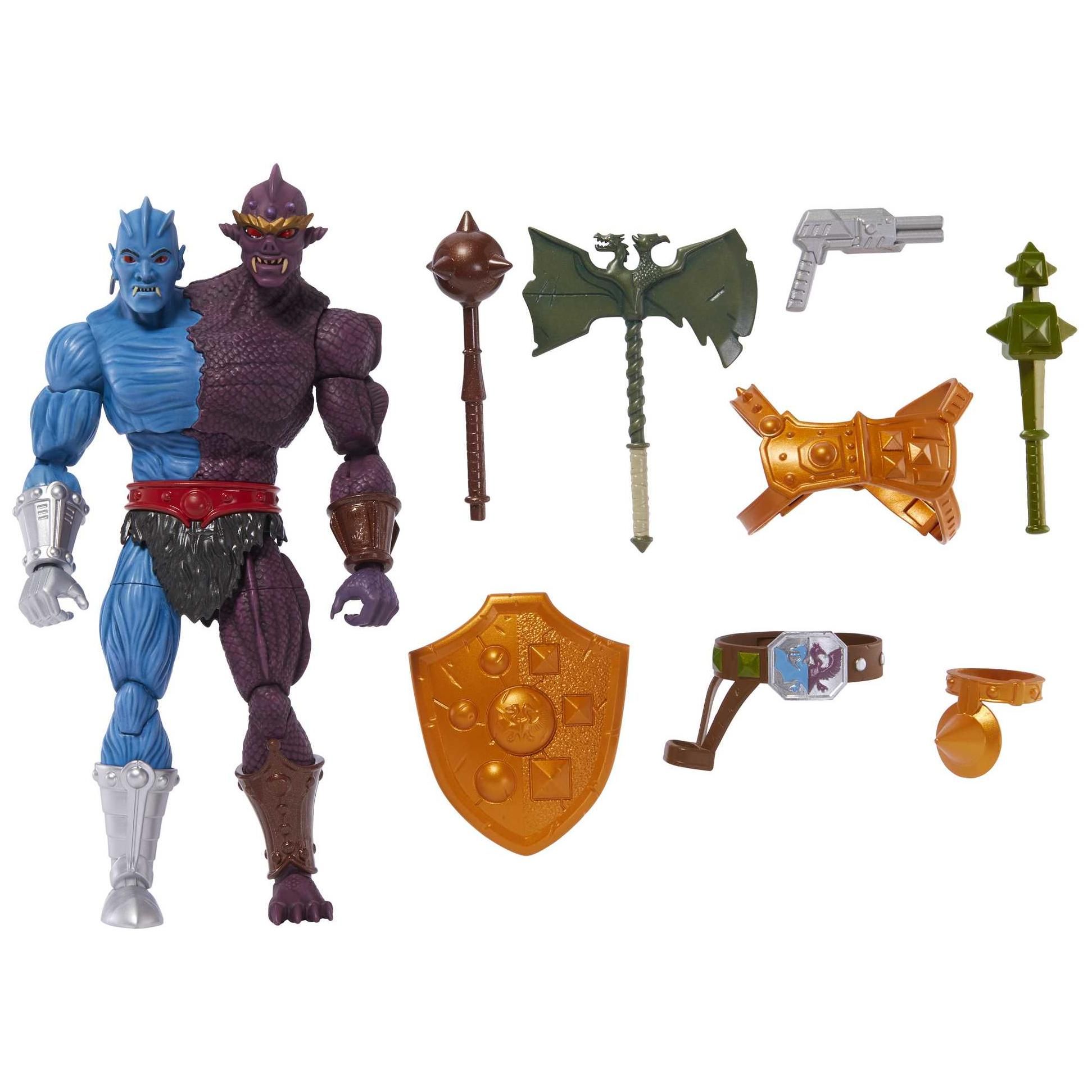 Masters of the Universe Les Maîtres de l'Univers ¿ Figurine articulée Masterverse Bi-tête
