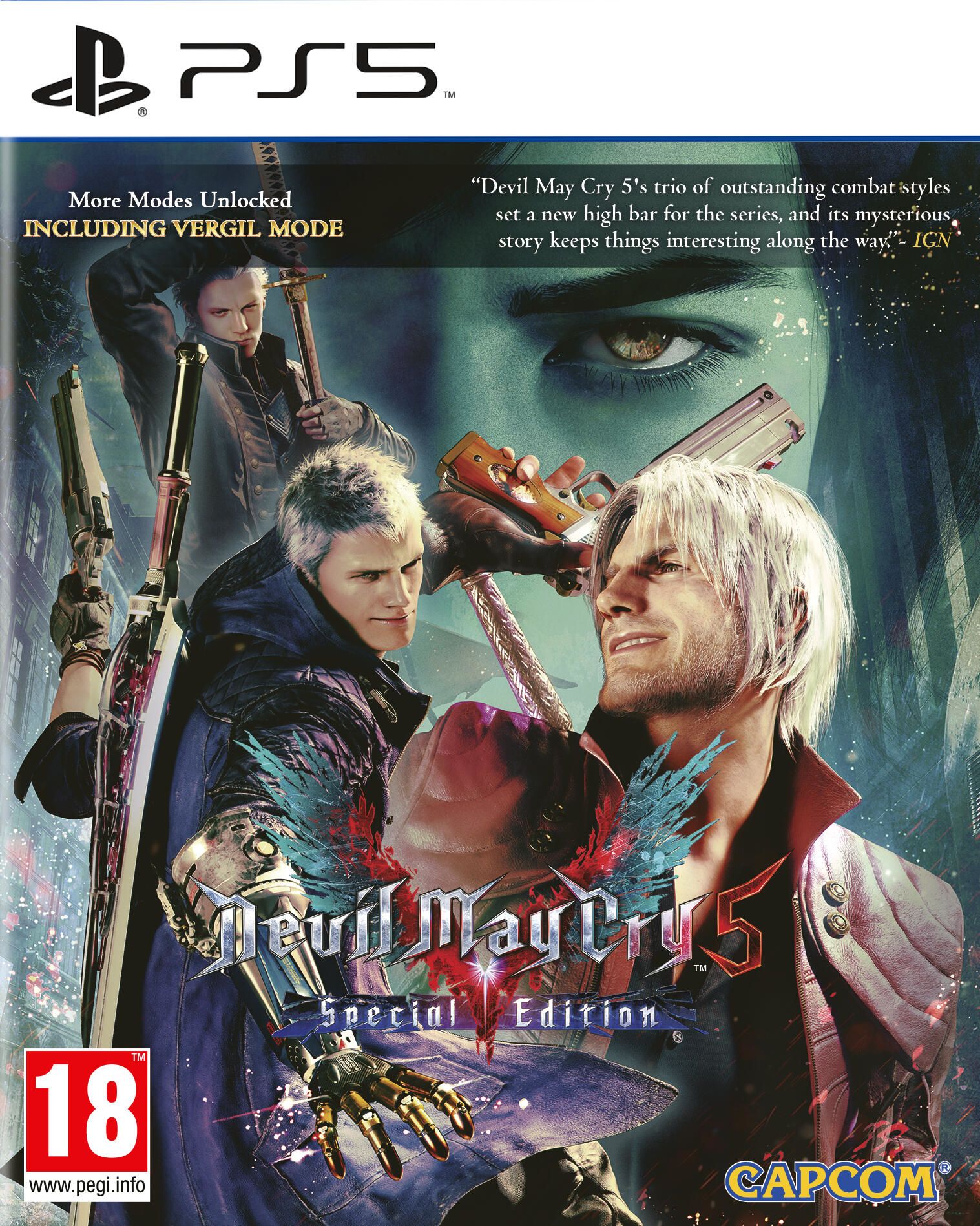 Capcom Devil May Cry 5 Special Edition, PS5 Spéciale Multilingue PlayStation 5