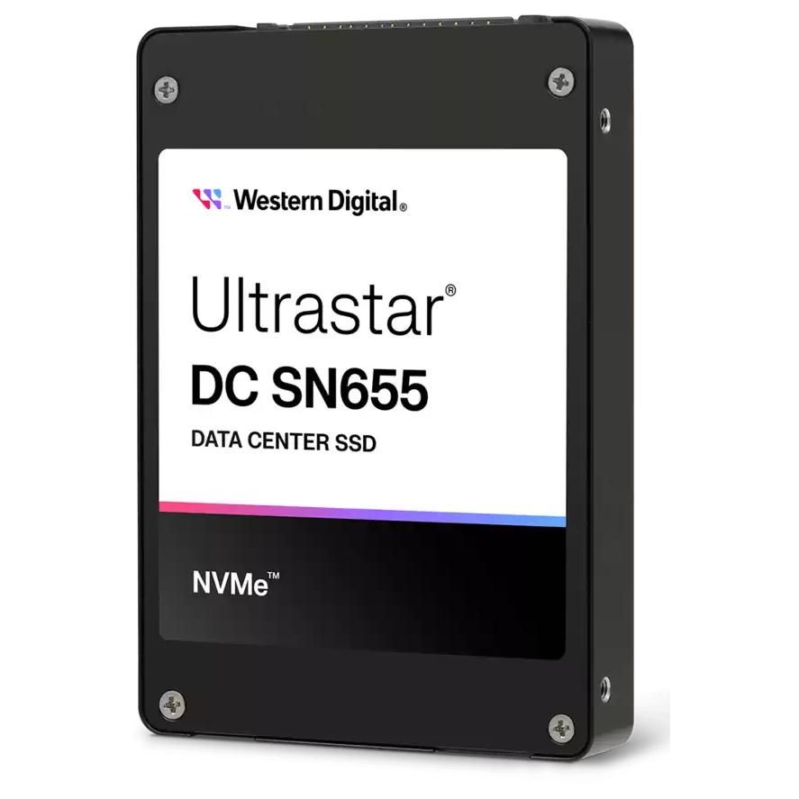 WD Ultrastar DC SN655 WUS5EA138ESP7E3 3.84To Disque dur interne U.3 PCIe 4.0 NVMe