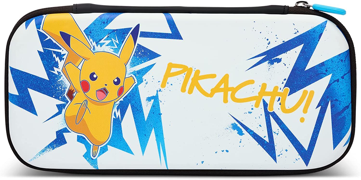 PowerA Etui de Protection Slim pour Nintendo Switch Switch Modèle OLED et Nintendo Switch Lite Pokemon: Tie Dye Charizard Housse de Protection Étui de Console Rangement Licence Officielle