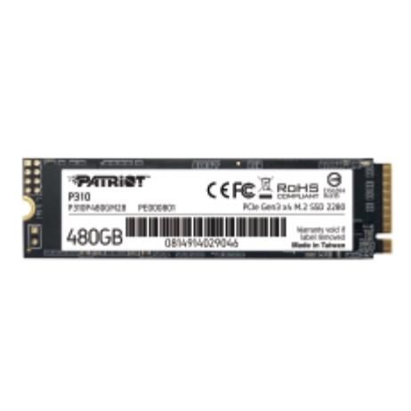 Patriot Memory P310 480 Go .2 PCI Express 3.0 NVMe Neuf - vue 3