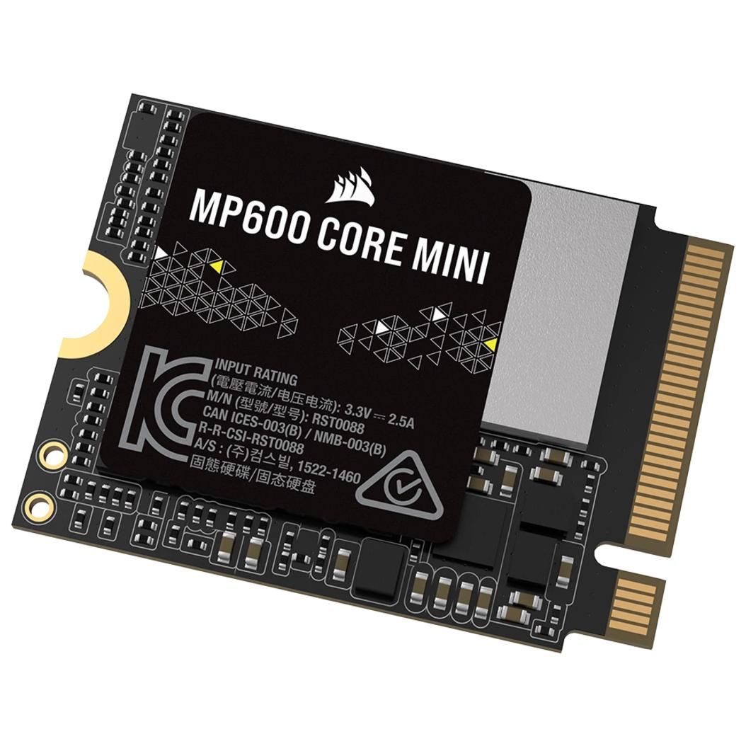 SSD interne CORSAIR MP600 Core Mini .2 NVMe PCIe x4 Gen4 2 SSD .2 2230 Jusqu'à 5.000 Mo/ - vue 5