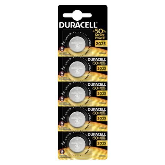 Pile bouton Duracell CR2025 5 unités Non rechargeable 3V - vue 2