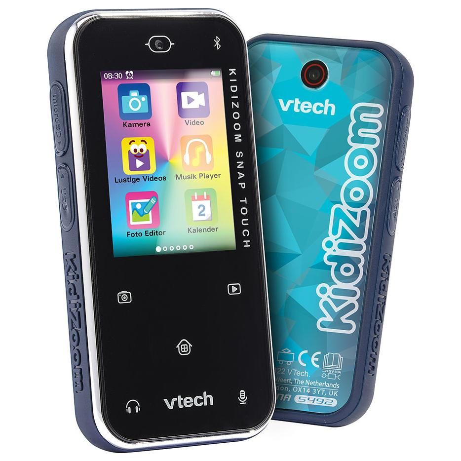 Appareil photo numérique pour enfants VTech KidiZoom Snap Touch avec écran tactile et fonction d'enregistrement vidéo Neuf - vue 3