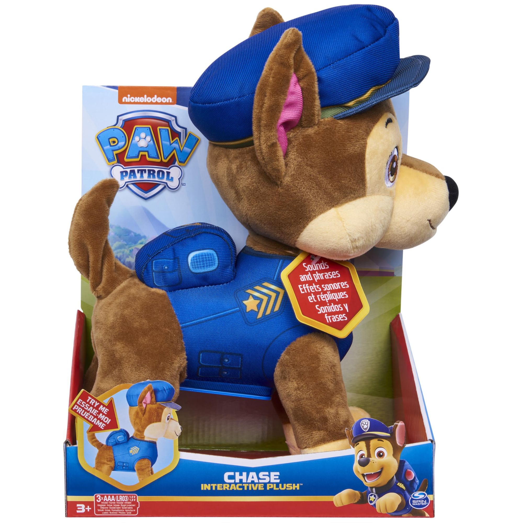 Paw Patrol Feature Plush Chase 6063790