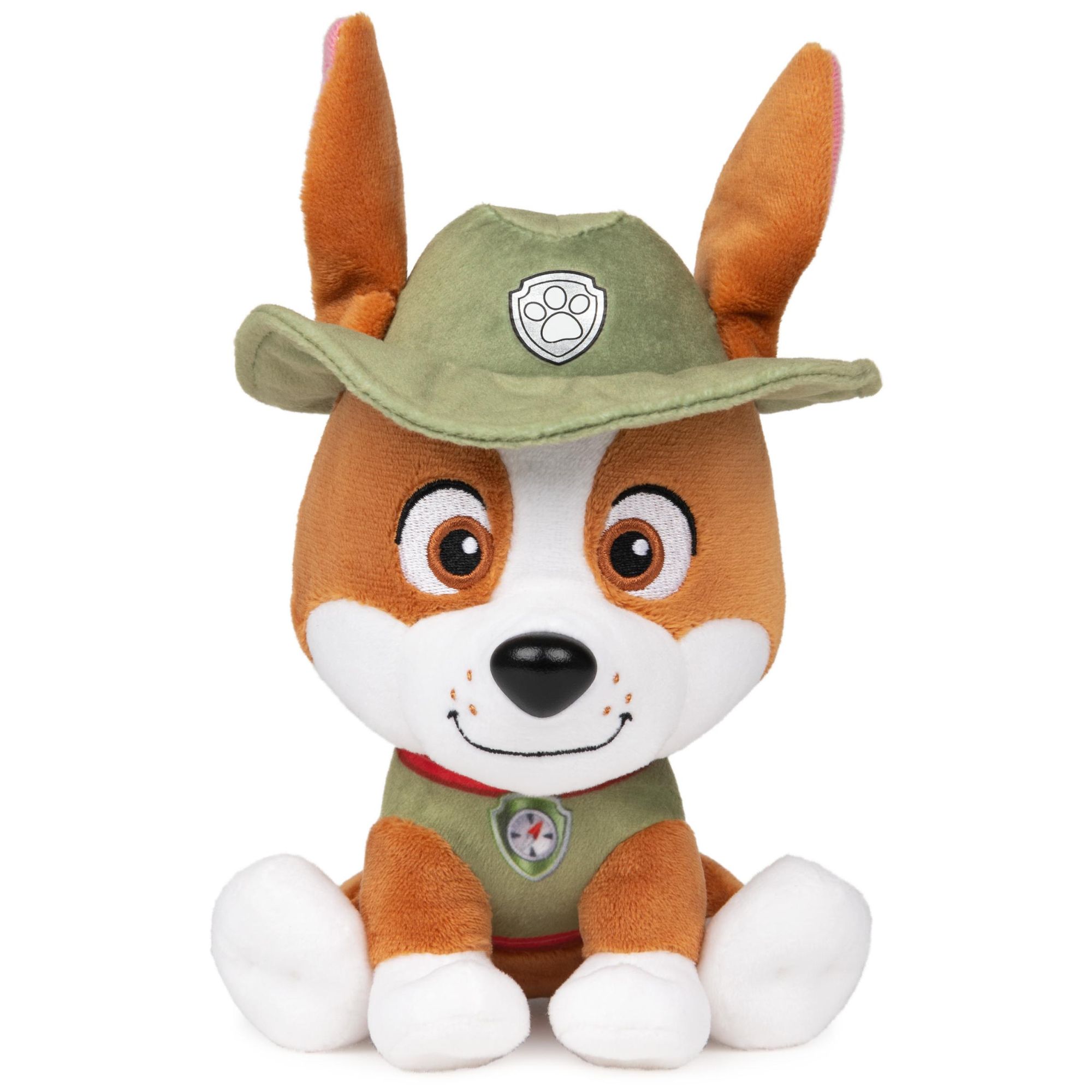 GUND Peluche PAW Patrol Tracker, jouet officiel du célèbre dessin animé, peluche à partir d'un an et plus, 15,2 cm