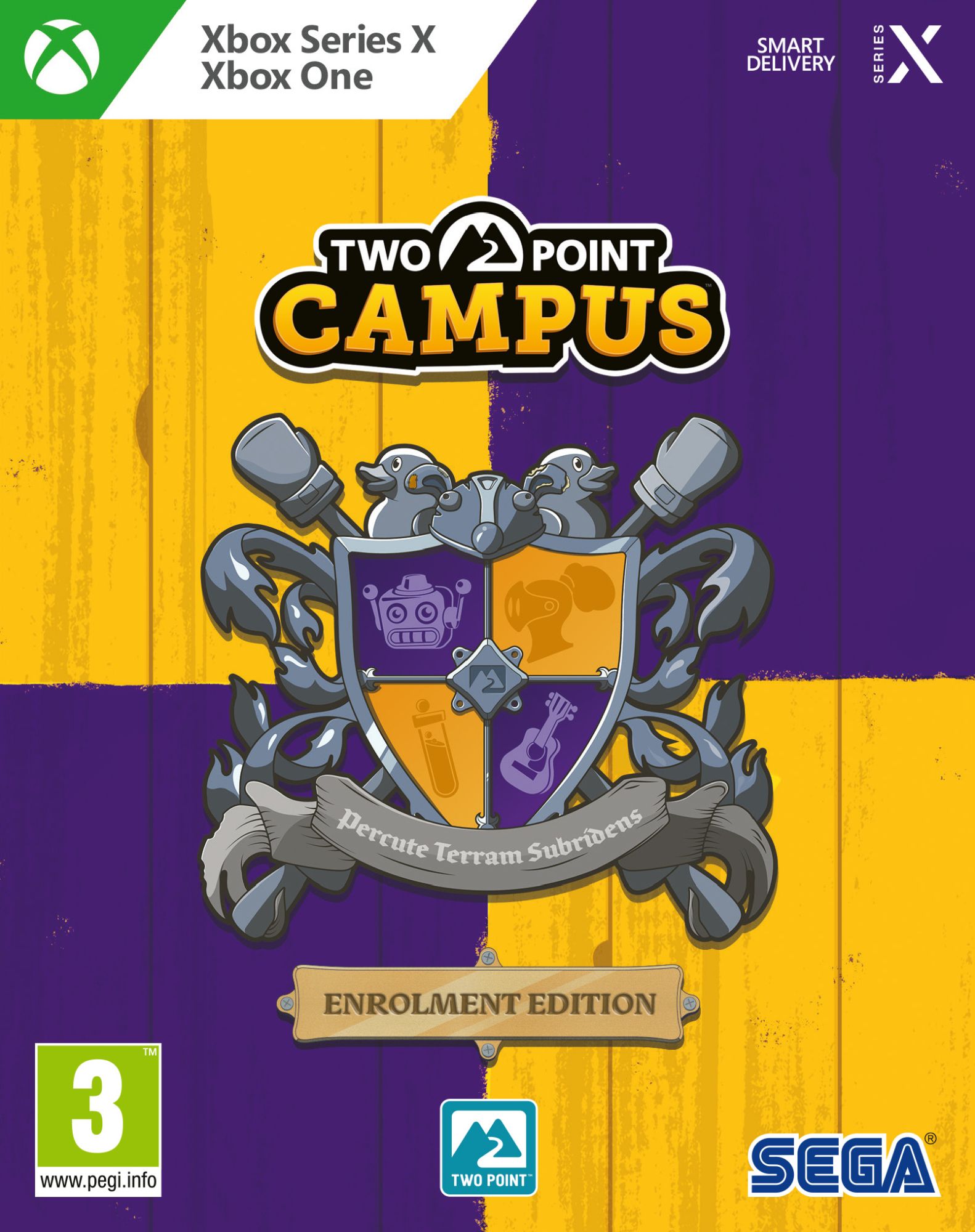 Jeu vidéo SEGA Two Point Campus Enrolment Edition Simulation Mode en ligne Gamme de produit