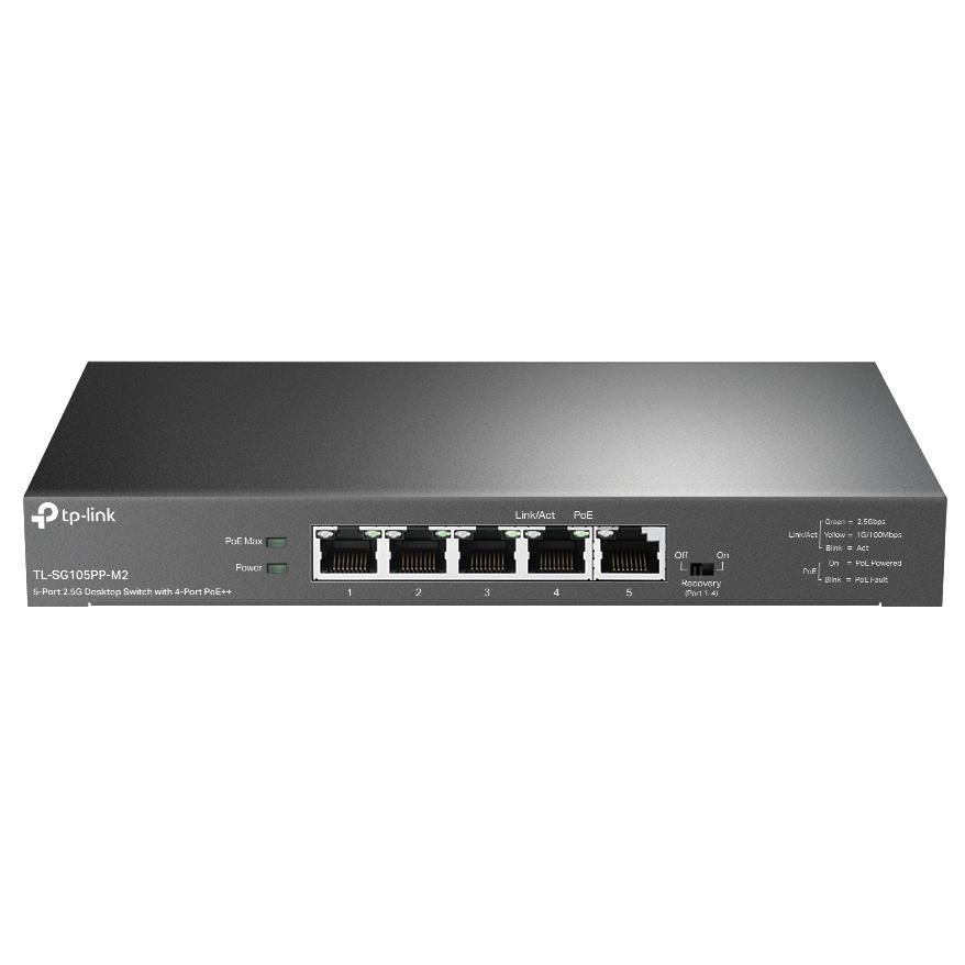 TP Link 5 PORT 2.5G DESKTOP SWITCH WITH - vue 3