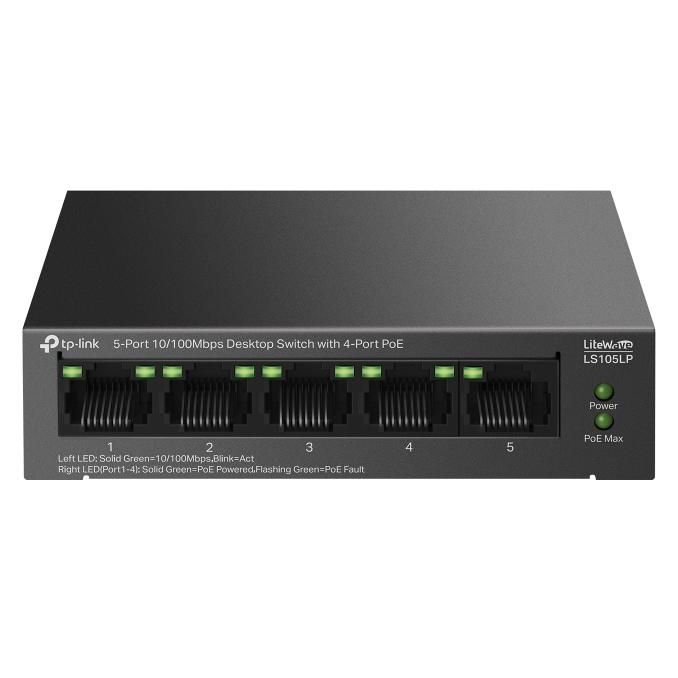 Tp link Litewave Ls105p Non g?r? Fast Ethernet 10100 Connexion Eth