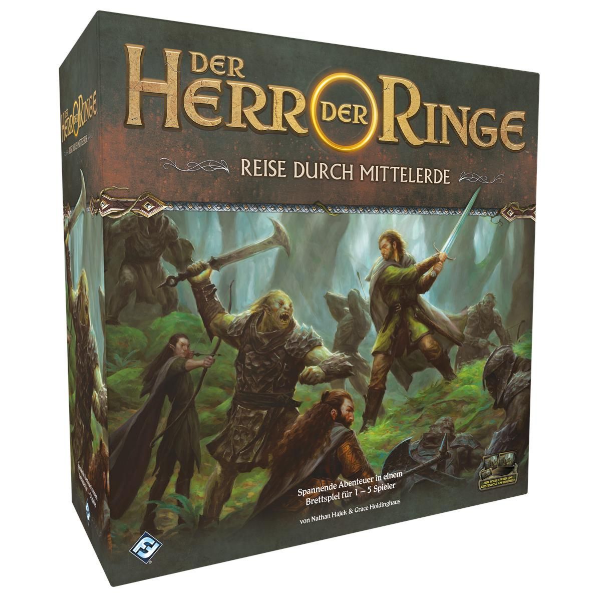 Fantasy Flight Games The Lord Of The Rings: Journeys In Middle earth - vue 2