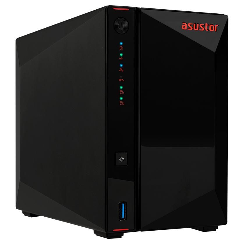asustor asustor nimbustor 2 as5202t nas server 0 gb