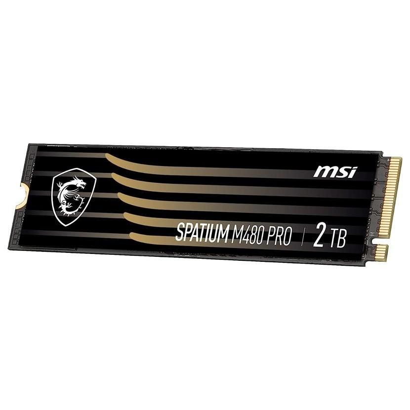 MSI Spatium M480 PRO PCIe 4.0 NVMe .2 1TB PCI Express 4.0 3D NAND Neuf - vue 4