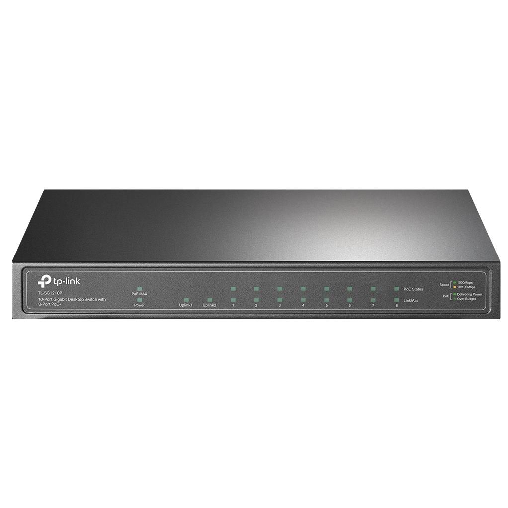 Tp link Tl sg1210p Non géré Gigabit Ethernet 101001000 Connexion