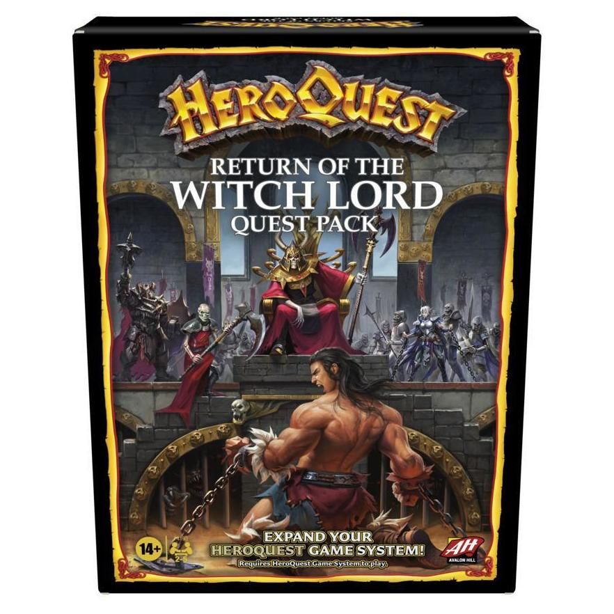 Hasbro Gaming Avalon Hill Heroquest Return Of The Witch Lord Extensio
