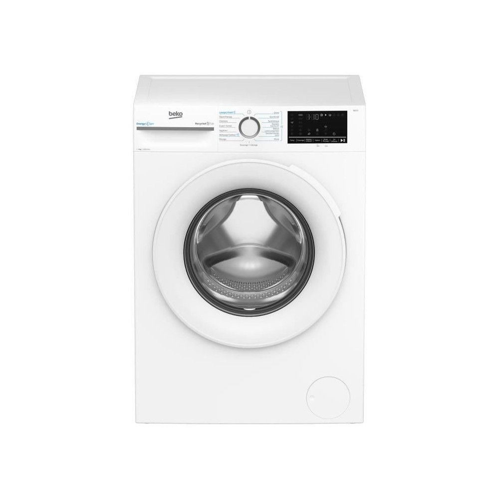 Lave linge hublot BEKO BM0WT49211 9 kg Induction L60cm 1200 trsmin Classe A - vue 2