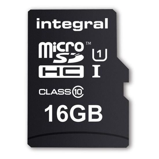 Carte mémoire flash INTEGRAL UltimaPro Class 10 Micro SDHC