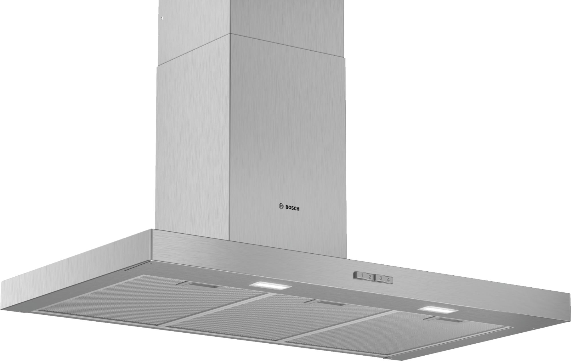 BOSCH Hotte décorative murale 90 cm débit 330 m3h DWB94BC50 - vue 5