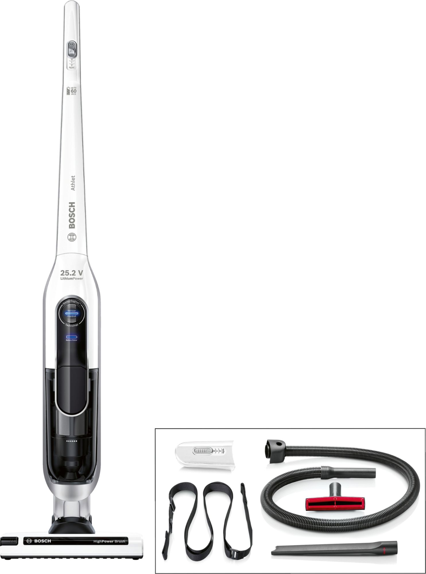 Bosch BCH6L2560 aspirateur balai et balai électrique Batterie Sec Filtre hygiénique Sans sac 0 9 Neuf - vue 2