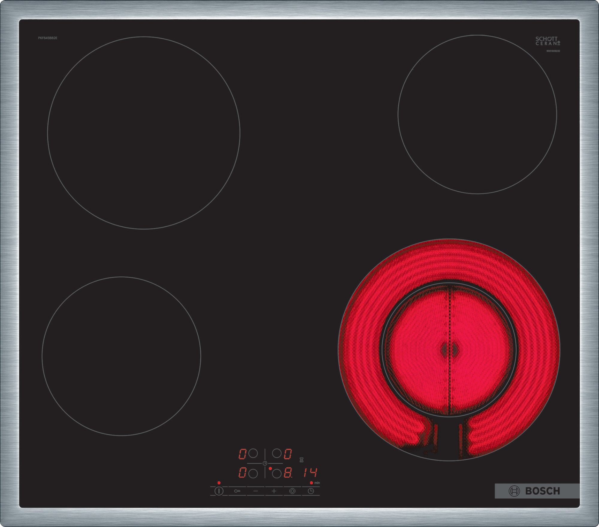 BOSCH PKF645BB2E - vue 4