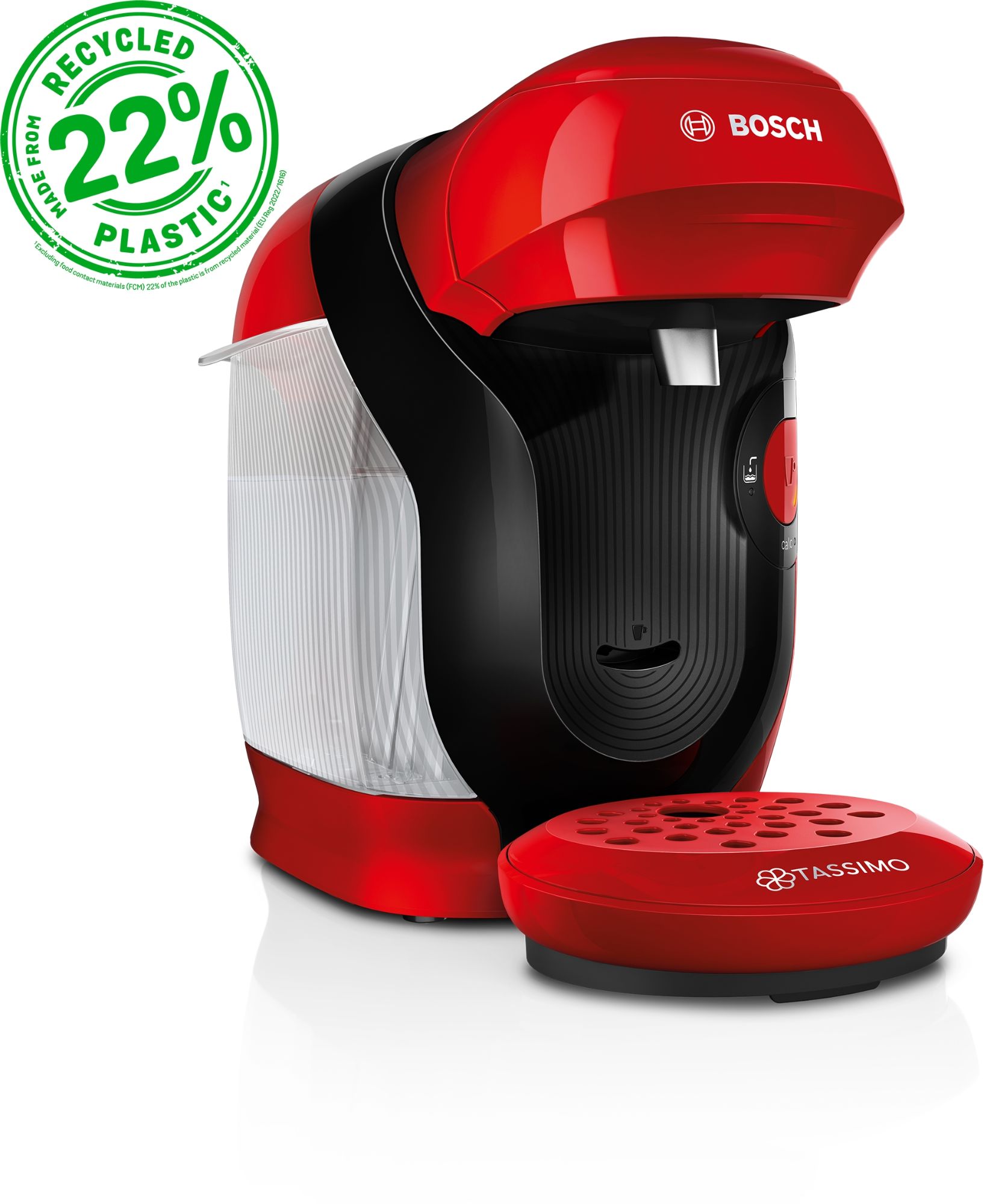 Machine multi-boissons Bosch TAS113E - 1400 W - Café, Café crème, Cappuccino, Chocolat chaud, Espresso, Lait chaud, Latte Macchiato, Thé - Rouge Machine multi-boissons Bosch TAS113E - 1400 W - Café, Café crème, Cappuccino, Chocolat chaud, Espresso, Lait chaud, Latte Macchiato, Thé - Rouge