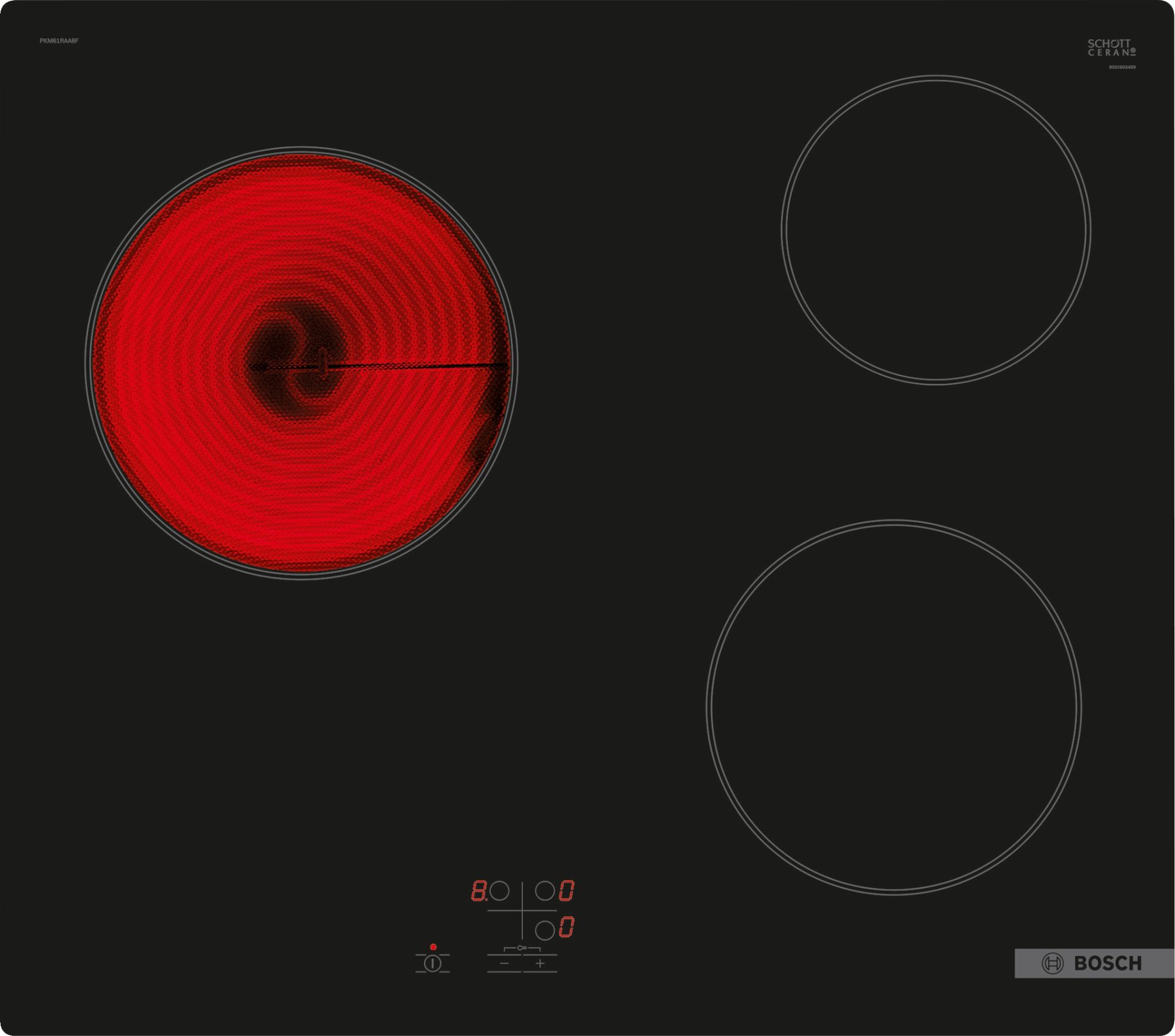 Bosch PKM61RAA8F - vue 2