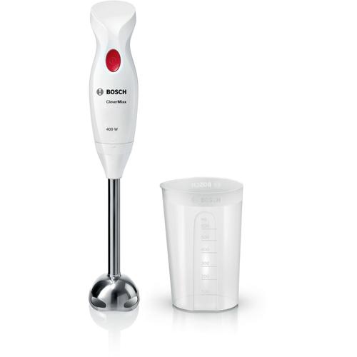 Bosch Clevermixx Msm24100 - Mixeur Ã Main - 400 Watt - Blanc/Rouge