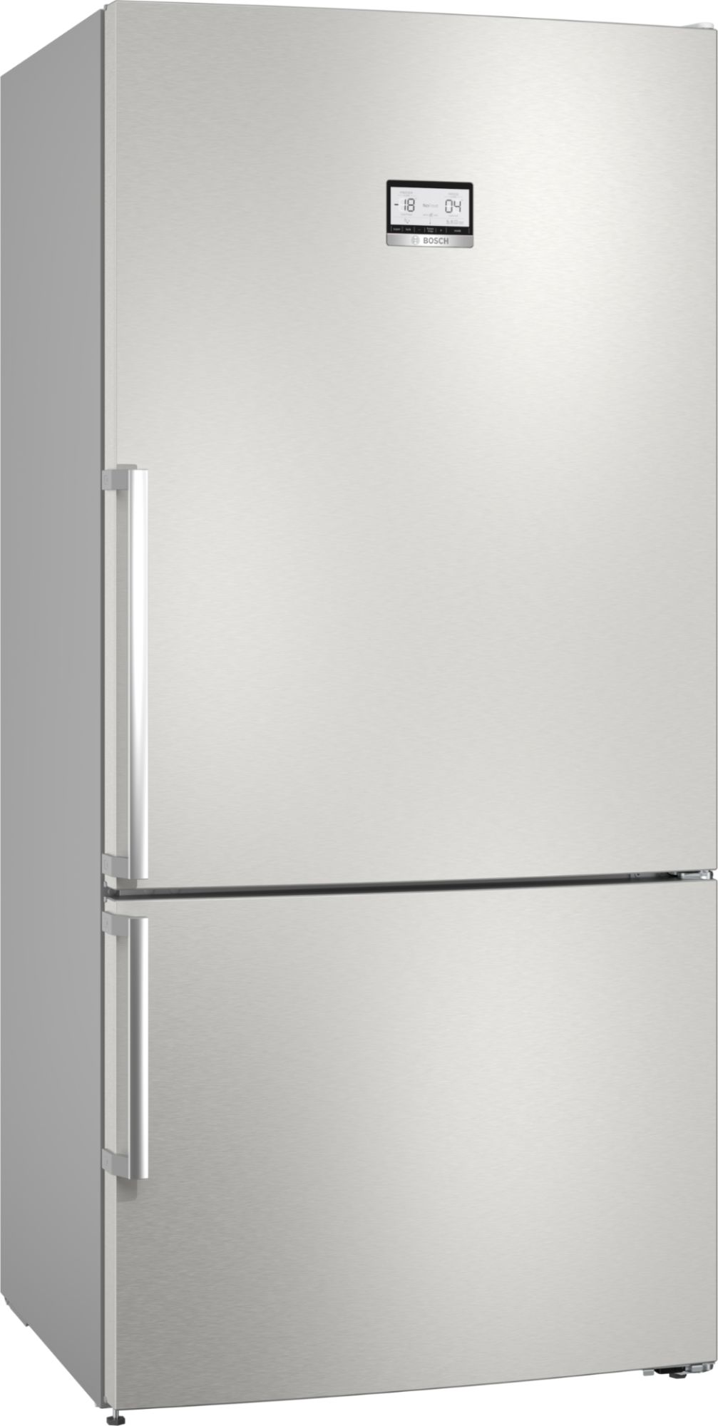 Bosch KGN86AIDR Série 6 Réfrigérateur Combiné Pose Libre 186 x 86 cm Inox Anti Trace de Doigts - vue 3