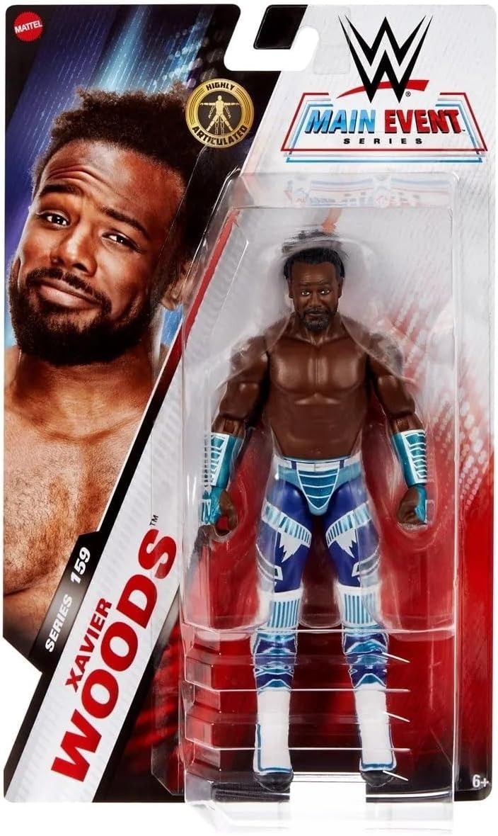 wwe Figurine Xavier Woods serie 159
