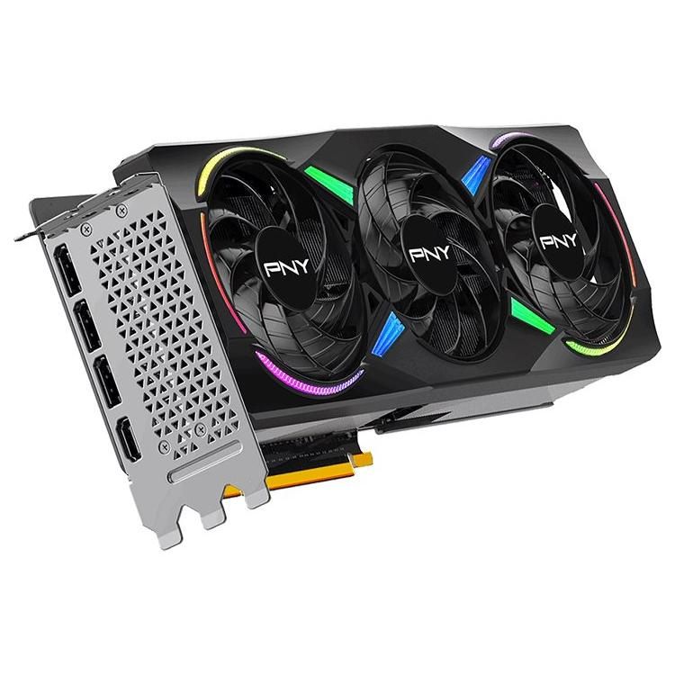 PNY RTX 5070Ti ARGB Overclocked Triple Fan Neuf - vue 4