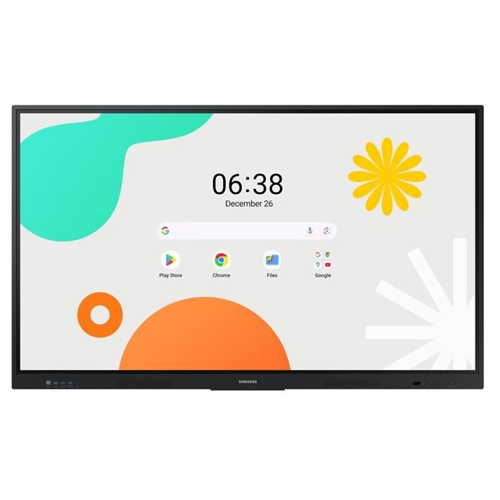 Samsung Interactive Display WA65F Classe de diagonale 65 WAF Series écran LCD rétro éclairé par LED éducationentreprise avec écran tactile touches Android 4K UHD 3840...