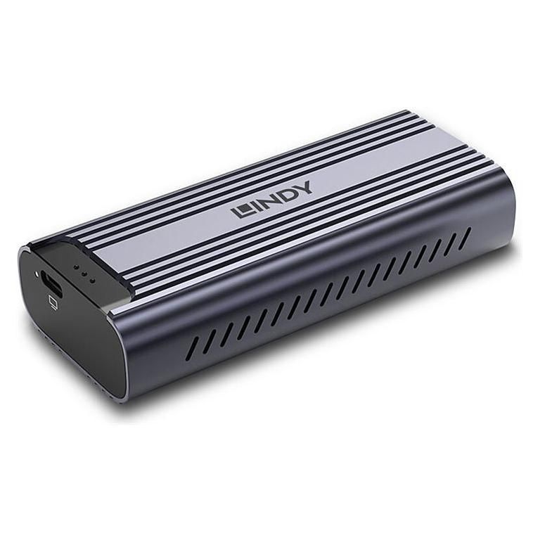 Lindy Boitier externe .2 .2 NVMe Card / PCIe 4.0 NVMe USB4