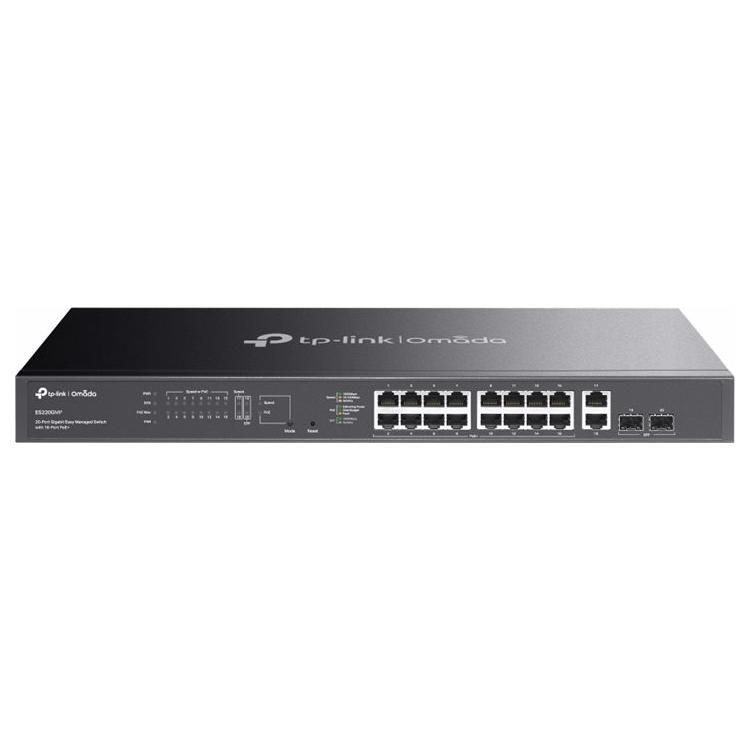 TP Link Omada ES220GMP commutateur réseau Géré L2 Gigabit Ethernet 101001000 Connexion Ethernet supportant 'alimentation via ce port PoE Neuf - vue 4