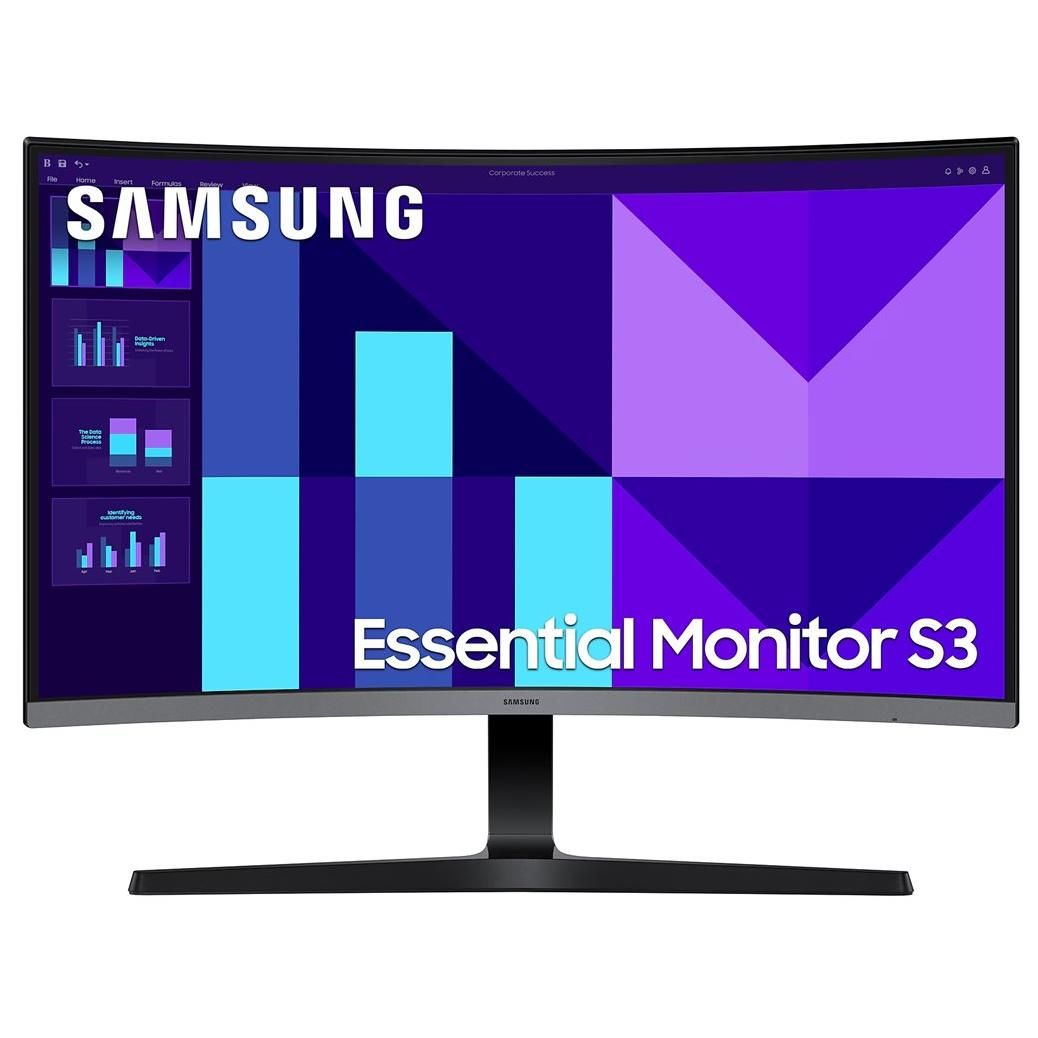 Samsung Écran PC S39GD 27" Inclinable Incurvé 1800 R FHD 1920x1080 100Hz Dalle VA 4ms GTG 250 CDm² Contraste 4000:1 Eco Saving Plus Mode Eye Saver et Anti Scintillement LS27D392GAUXEN - vue 9