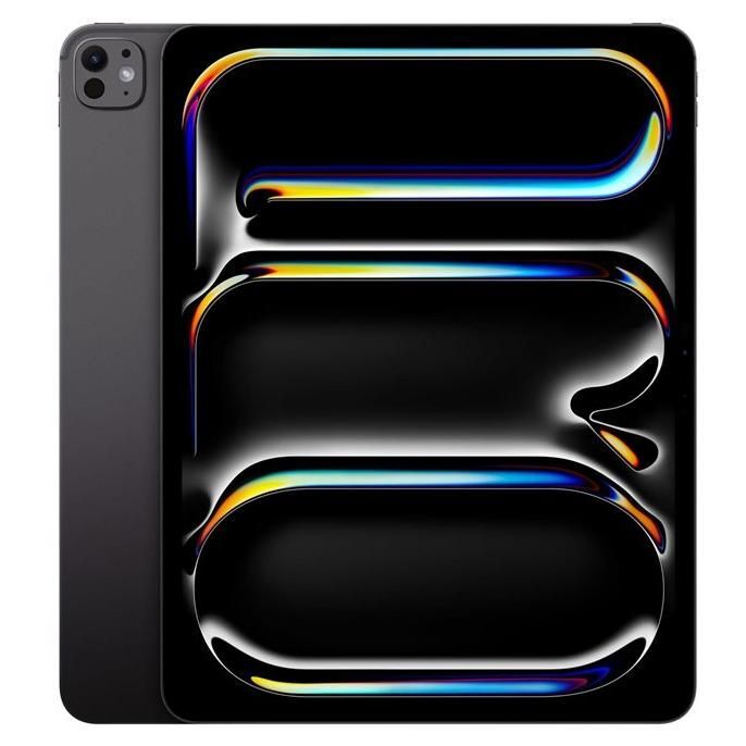 Tablette Apple iPad Pro M4 (2024) Wi-Fi + Cellular 1 To 13 pouces Noir spatial  - avec verre standard
