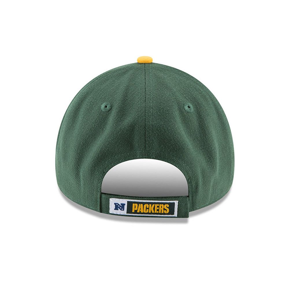Casquette 9forty Ligue Des Green Bay Packers Vert New Era Taille Unique