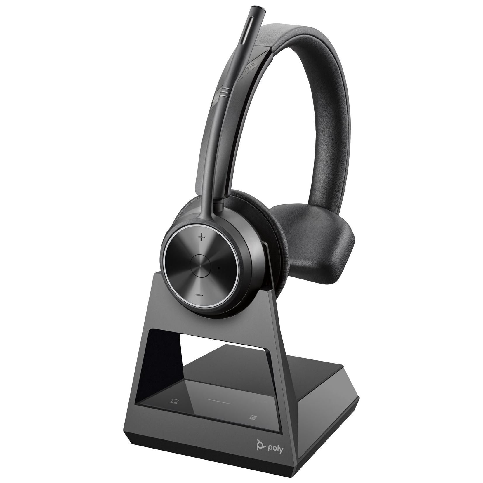 Poly Savi 7310 Savi 7300 series micro casque sur oreille DECT sans fil USB A via adaptateur DECT certifié UC