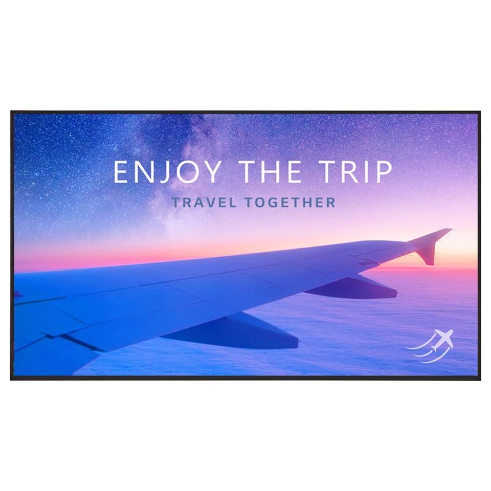 LG 43UH7N-E - 43 UH7N-E Series écran LCD rétro-éclairé par LED - signalisation numérique avec Pro:Idiom intégré - webOS - 4K UHD (2160p) 3840 x 2160 - DEL de façade - noir