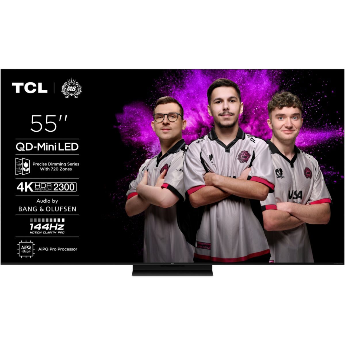 4K QD Mini LED Pro144Hz 55C79K 140 cm avec GOOGLE TV et systeme sonore Bang & Olufsen 2025 - vue 6