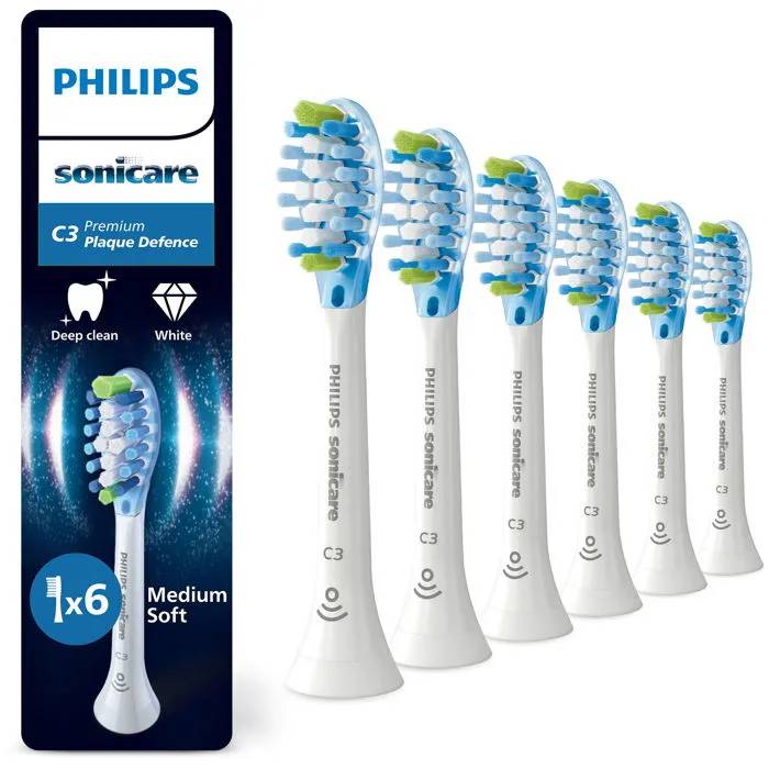 Têtes de brosse à dents PHILIPS Sonicare Premium Plaque Defence HX904687 6 pièces Sonic