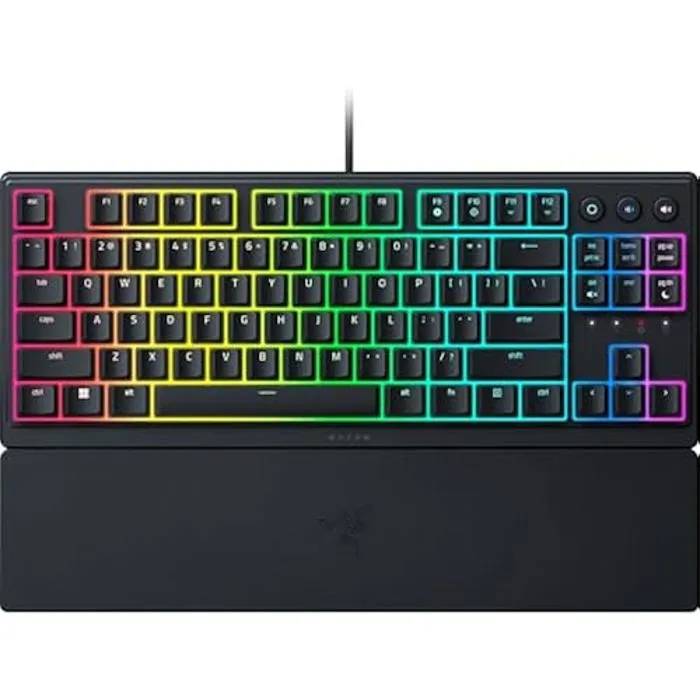 Clavier Gamer - Razer - Ornata V3 Tenkeyless - Méca-Membrane - Repose-Poignet Magnétique - Rétroéclairé