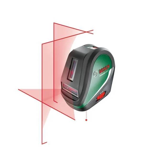 Niveau laser Bosch UniversalLevel 3 Alignements faciles et mesures précises Tige télescopique - vue 2
