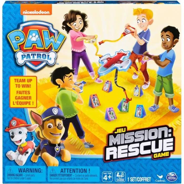 Paw Patrol Rescue Mission Rescue Jeu D'arcade Spin Master